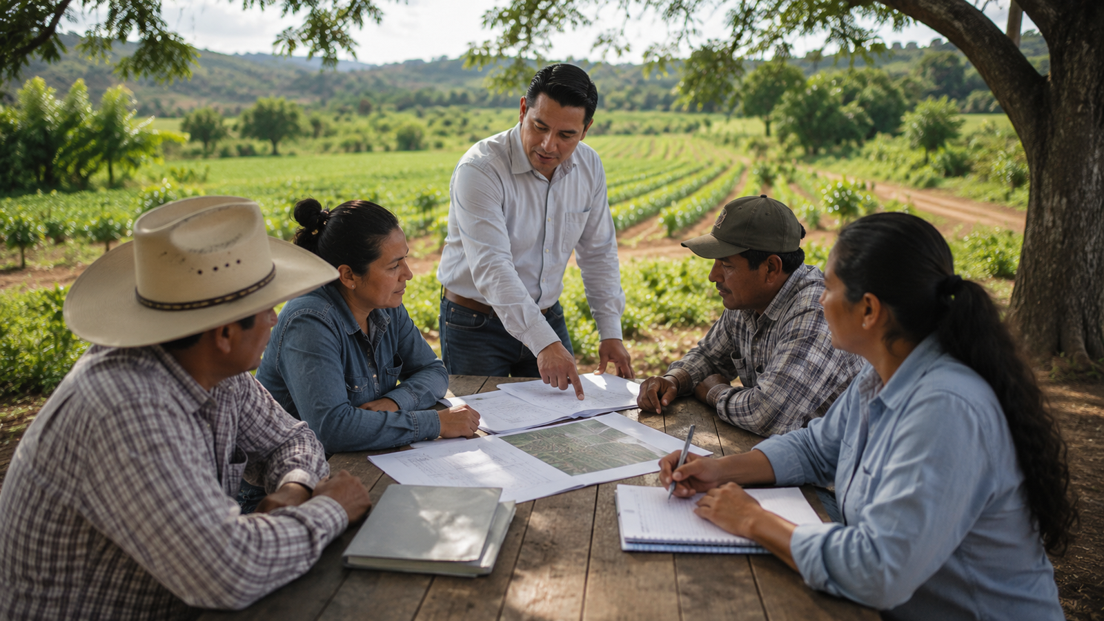Capacitación rural y asesoría para productores