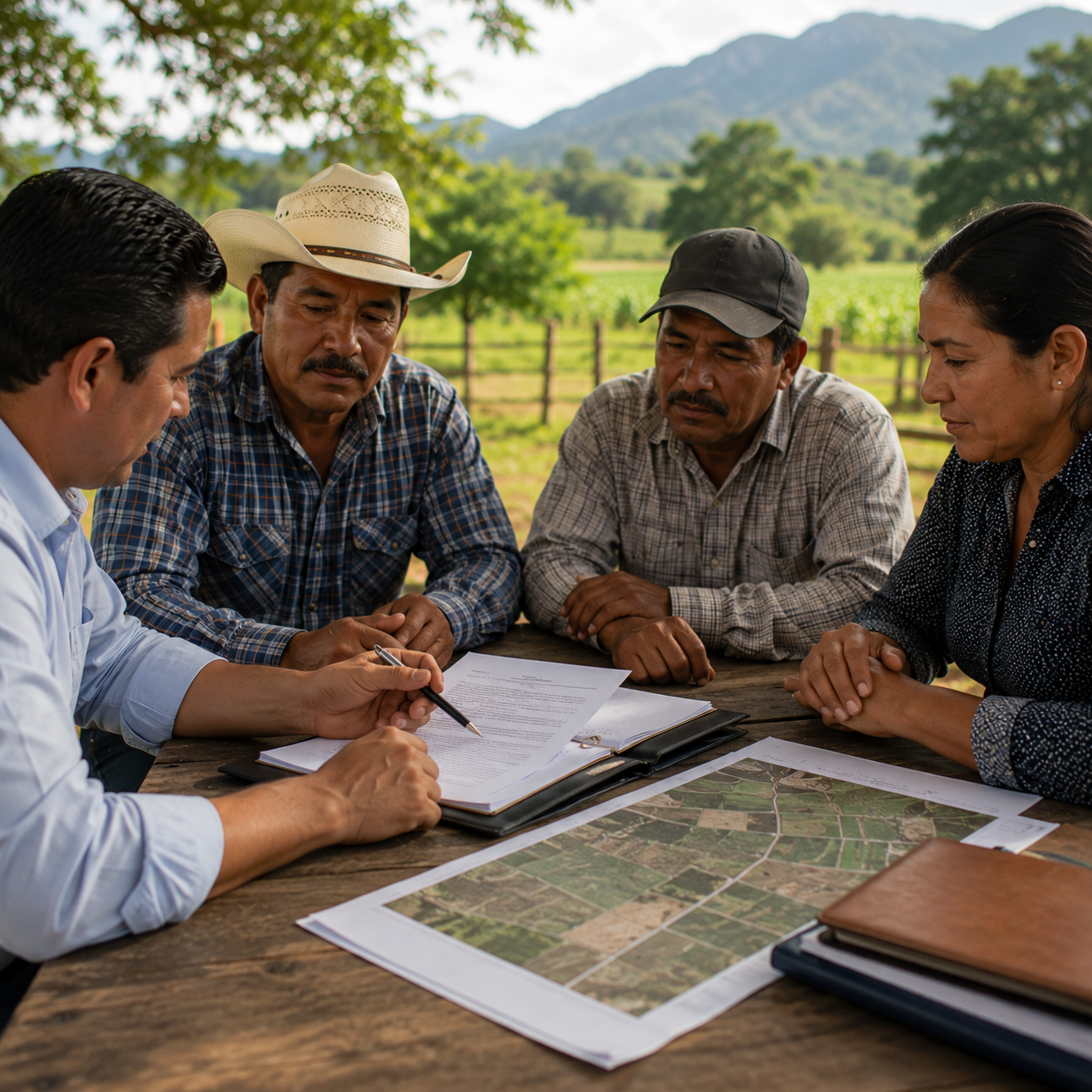 Regularización jurídica rural y documentos agrarios